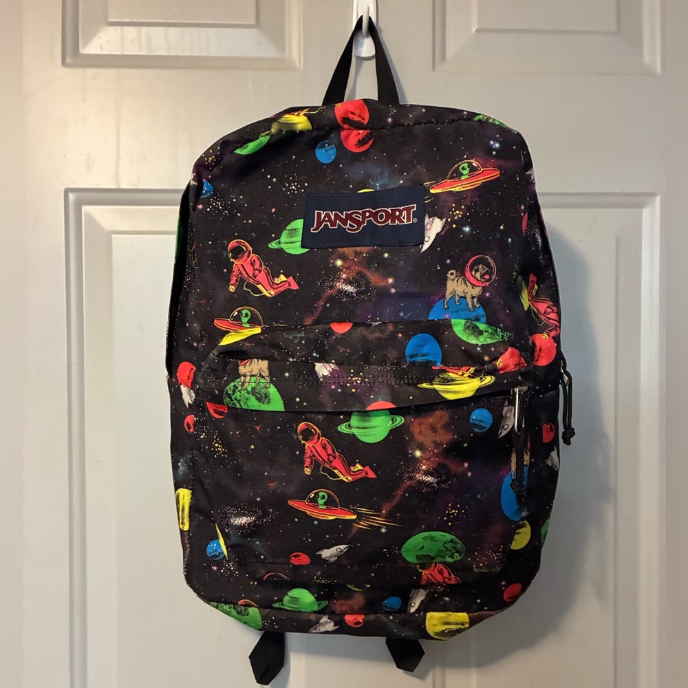 JanSport SuperBreak "Alien Invasion" Backpack